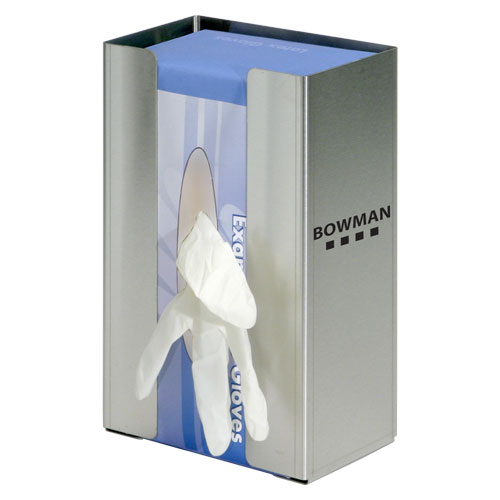 Bowman Glove Box Dispenser - Single - Large Capacity with Flexible Spring Bowman GS-073